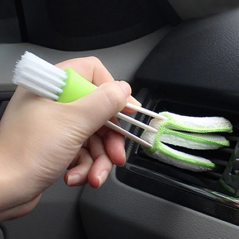 Car Cleaning Brush Air Conditioner Vent Cleaner Detailing Dust Removal Blinds Duster