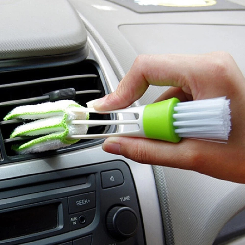 Car Cleaning Brush Air Conditioner Vent Cleaner Detailing Dust Removal Blinds Duster