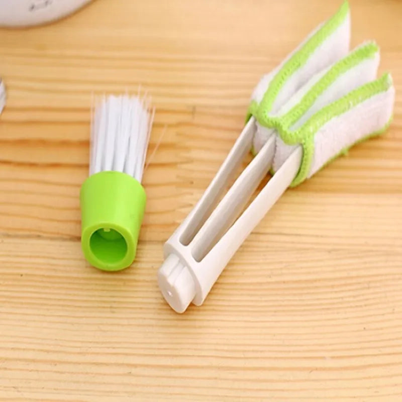 Car Cleaning Brush Air Conditioner Vent Cleaner Detailing Dust Removal Blinds Duster