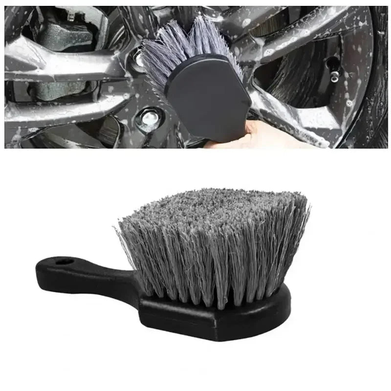 Car Wheel Cleaning Brush Detail Brush Short Handle