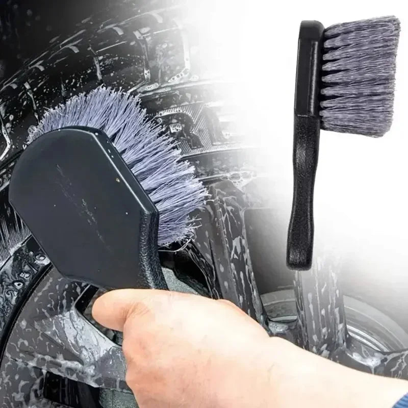 Car Wheel Cleaning Brush Detail Brush Short Handle