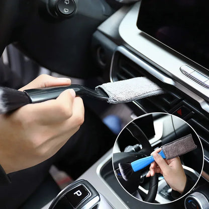 Double Head Brush for Car Clean