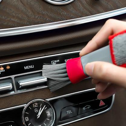 Dual-Head Car Vent Cleaning Brush – Precision Dust Tool
